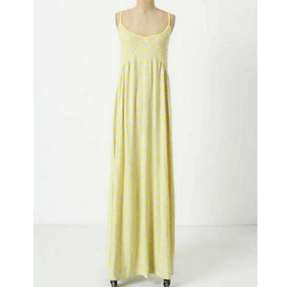 Saturday Sunday‎ Anthro Smocked Maxi Chemise